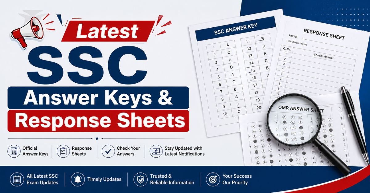 SSC Answer Key - SSC Exam Answer Paper