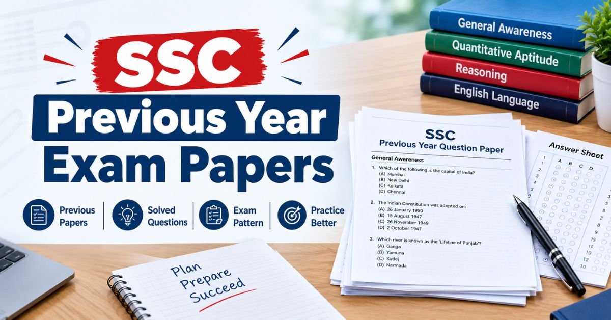 SSC Previous Year Exam Paper